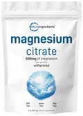 Pure Magnesium Citrate Powder (Citrato De Magnesio En Polvo), 2 Pounds