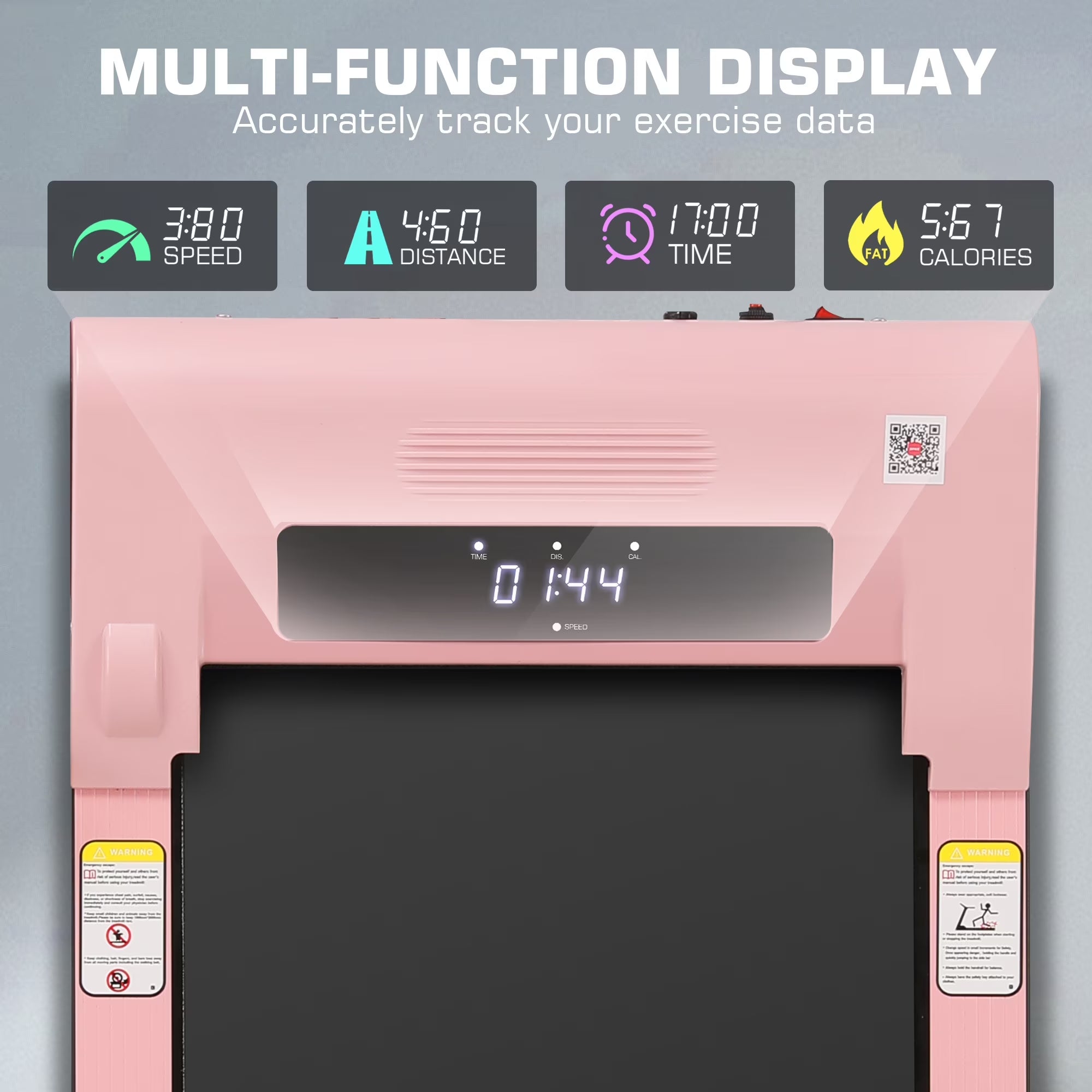 Elevate Your Fitness with the Walking Pad 2.5HP Portable Under Desk Treadmill - Silent Operation, 300Lbs Capacity, and App-Controlled Convenience