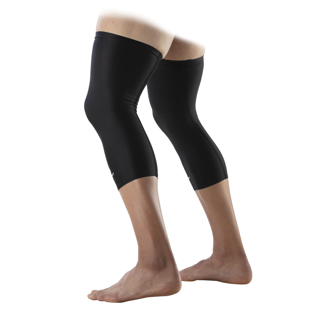 Sport Compression Knee Sleeves Pair, Black, Unisex, Adult, Large/Extra-Large