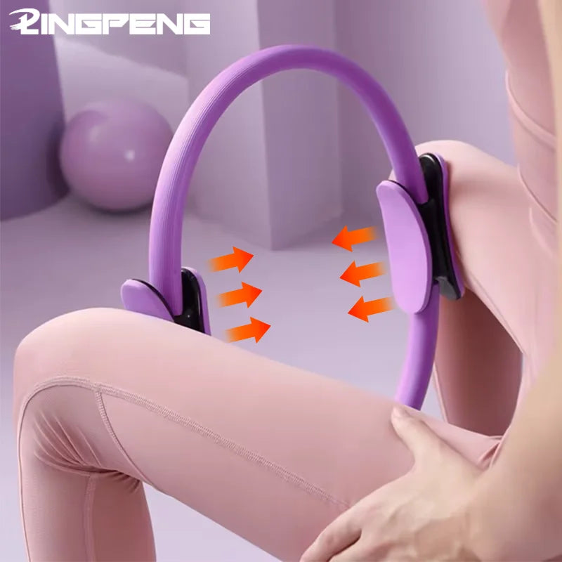 Elevate Your Workout with the Versatile Yoga Fitness Pilates Ring - Perfect for Muscle Training and Flexibility!