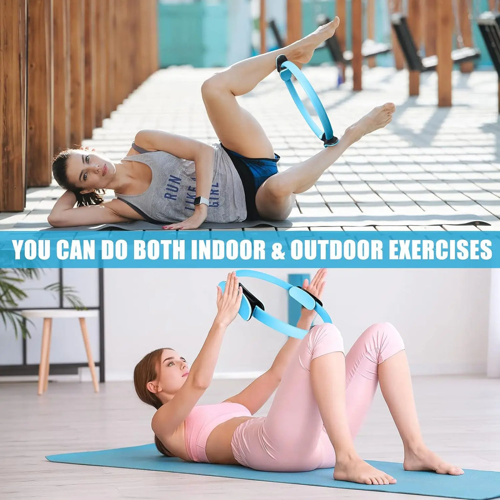 Elevate Your Workout with the Versatile Yoga Fitness Pilates Ring - Perfect for Muscle Training and Flexibility!