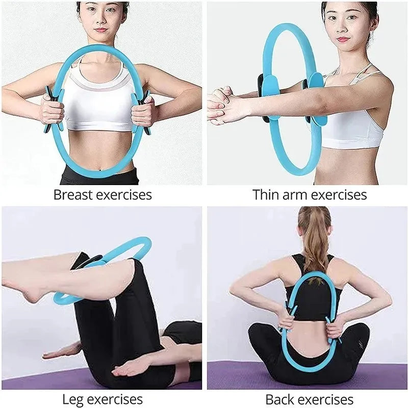 Elevate Your Workout with the Versatile Yoga Fitness Pilates Ring - Perfect for Muscle Training and Flexibility!