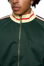 Men'S G-Striped Tracksuit Set ST575 - Green - 4X-Large