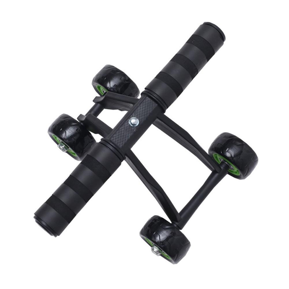 Transform Your Core with the Ultimate 4 Wheel Ab Roller - The Perfect Home Gym Companion!